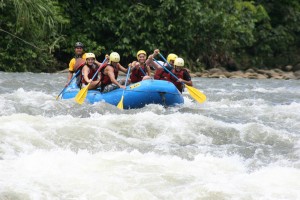 Adventure activities such as paragliding, rafting, rock climbing